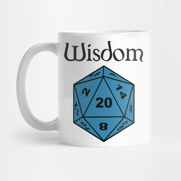 Wisdom Stat D20 by DennisMcCarson